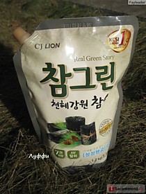 Средство для мытья посуды Chamgreen c древесным углем, мягкая упаковка